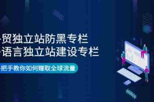 （3976期）外贸独立站防黑专栏+多语言独立站建设专栏，手把手教你如何赚取全球流量