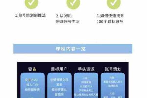 （2440期）干饭人伊伊：账号定位专题小课，60分钟高清视频课程