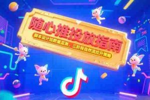 （15291期）随心推投放指南，脚本设计加数据监测，三阶段自然流拉升策略